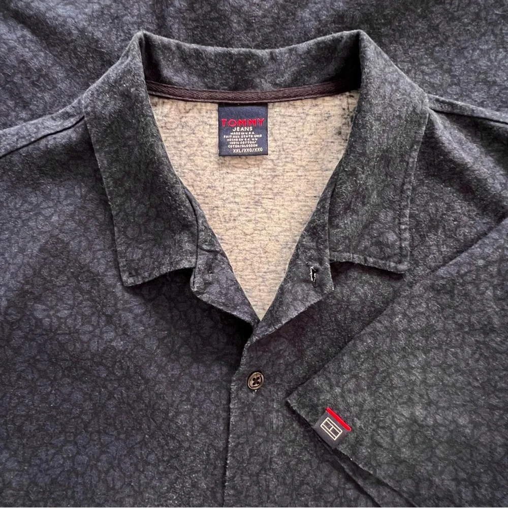 Tommy Hilfiger Tommy Jeans Shirt Button Down in Blue